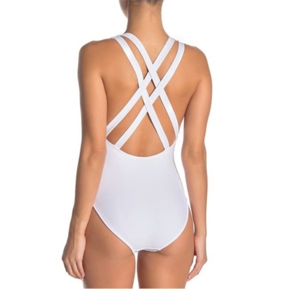 Rachel Rachel Roy Strappy Back Maillot Swimsuit - Picture 2 of 7